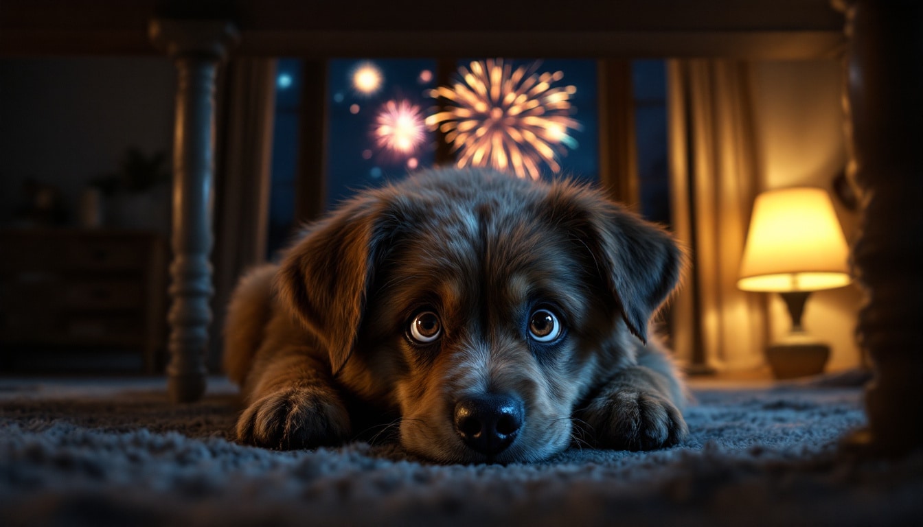découvrez les raisons derrière la peur des feux d'artifice chez les chiens. apprenez comment le bruit intense et les lumières peuvent affecter leur comportement, et explorez des conseils pour aider votre compagnon à faire face à cette situation stressante.