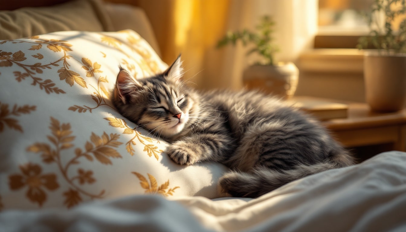 découvrez les raisons surprenantes pour lesquelles votre chat choisit votre oreiller comme son lieu de sommeil préféré. de l'affection à la recherche de chaleur, explorez les comportements fascinants de votre compagnon félin.